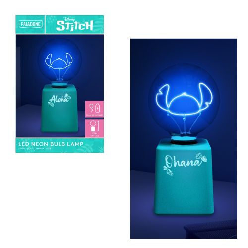 PALADONE – STITCH – Lampada LED a Bulbo cm –  (In box xcm)…x6..X12